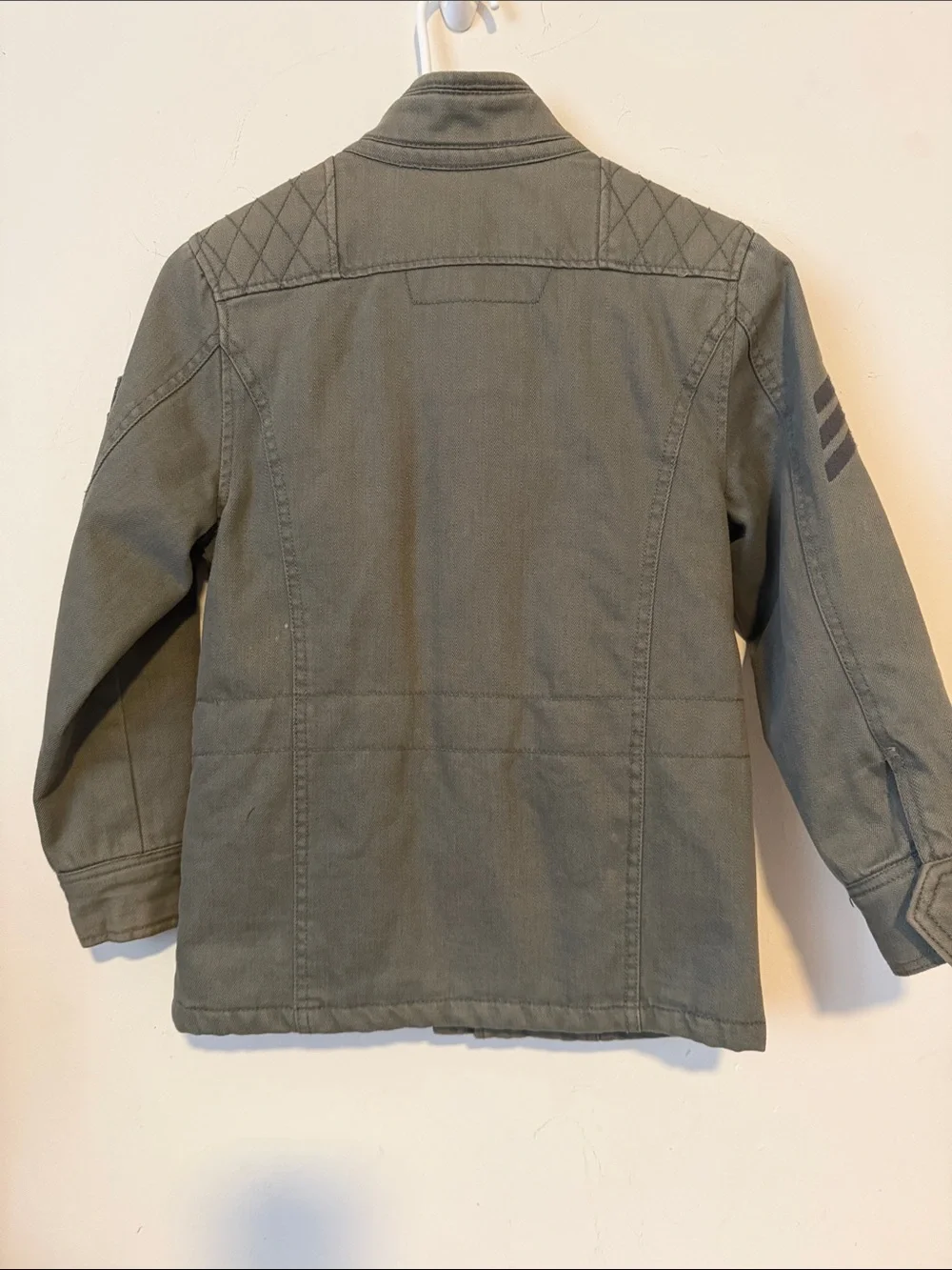 GUESS Kids Olive Green Utility Pea Coat